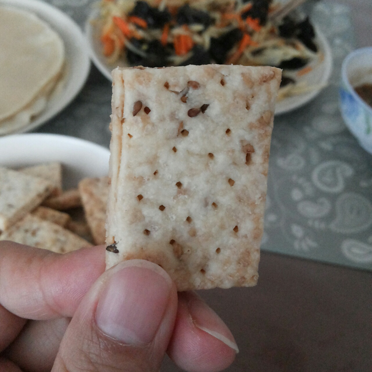 无蛋无奶芝麻饼干