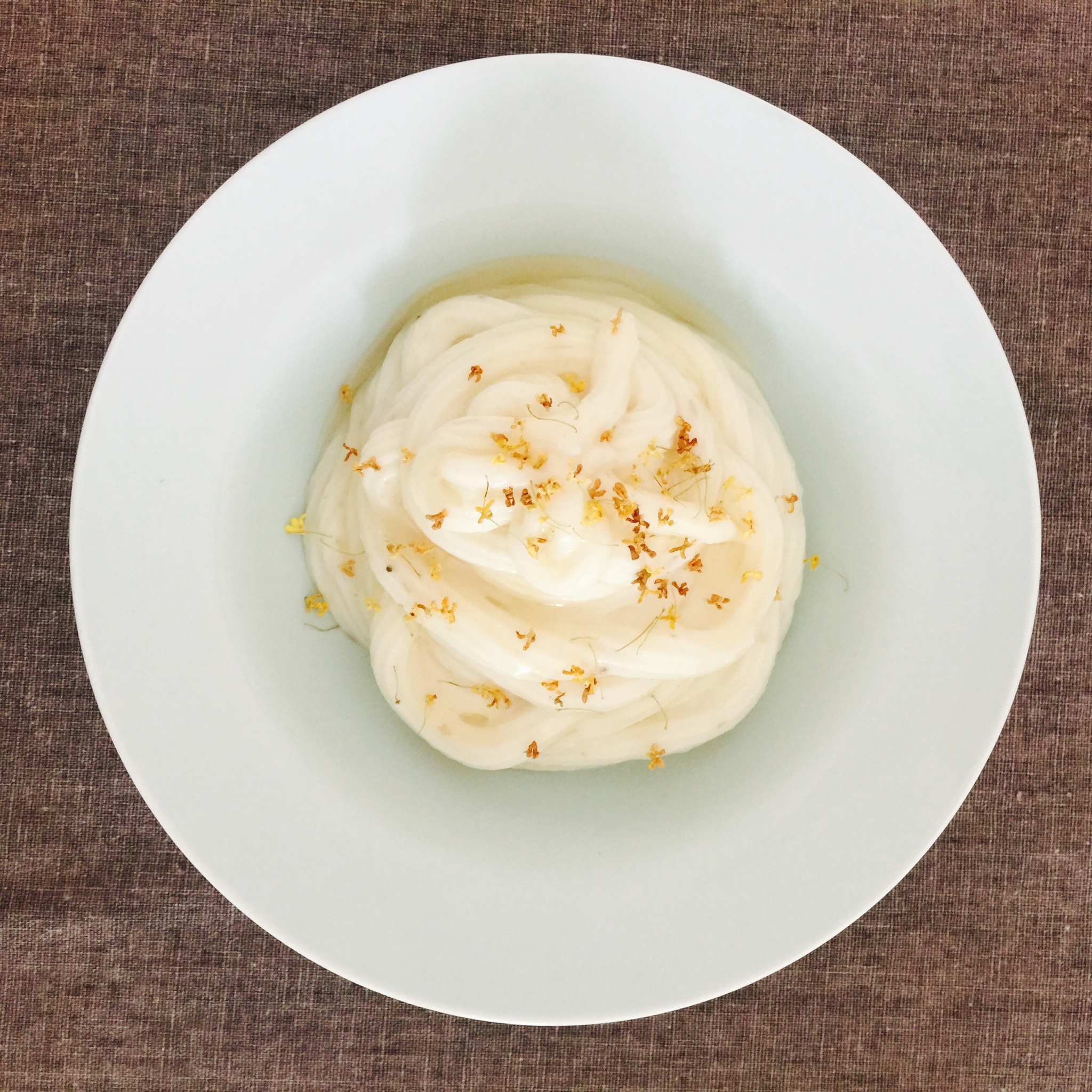 {oo0米粒oО做的奶香桂花山药泥