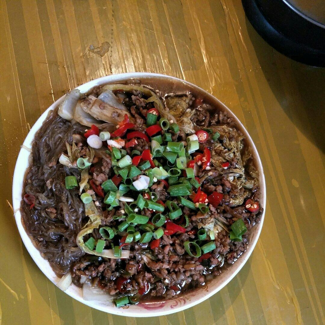 蒜蓉粉丝蒸娃娃菜