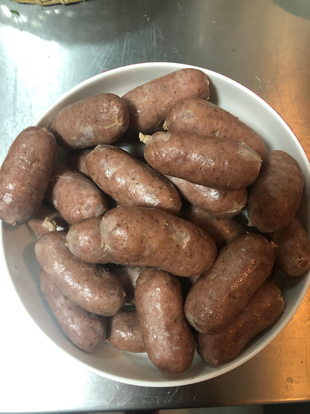 Q弹多汁的自制台式脆皮肠——绝对秒杀市售