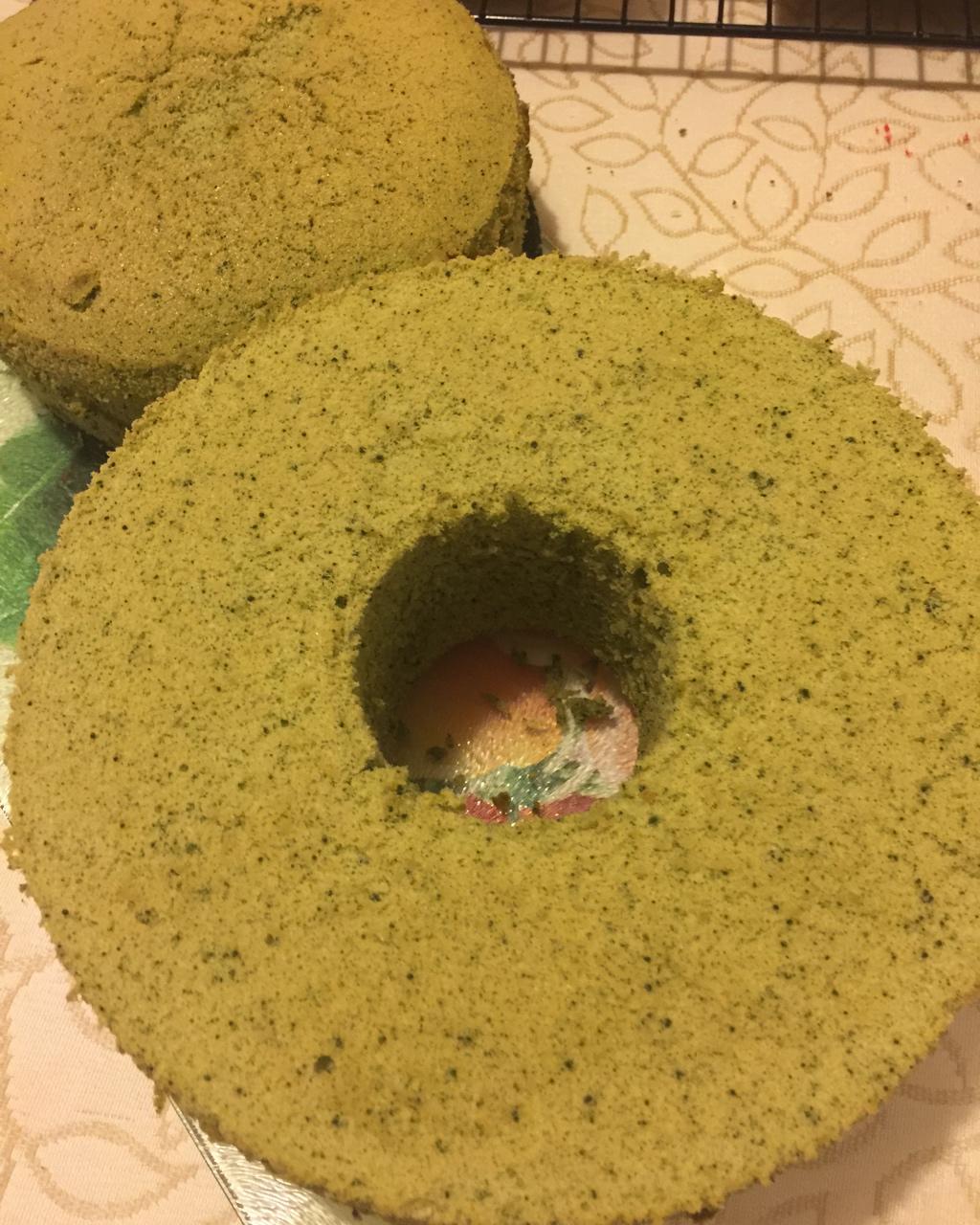 抹茶戚风蛋糕