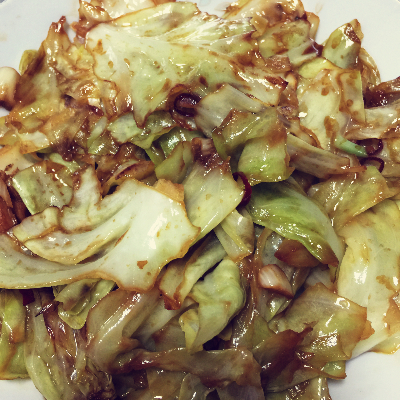 手撕包菜的入味烧法