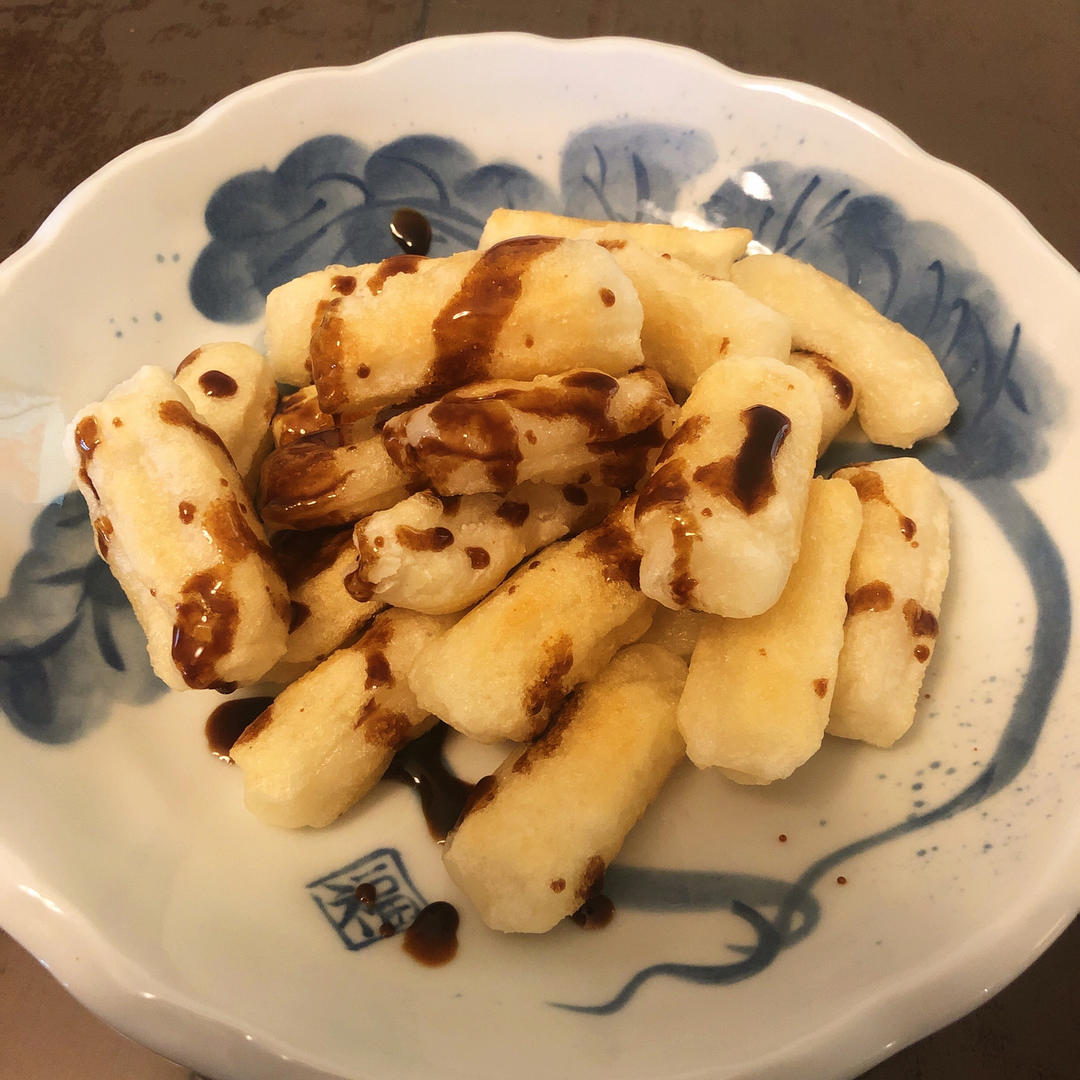 外脆里软❗️糯叽叽的红糖糍粑❗️巨好吃