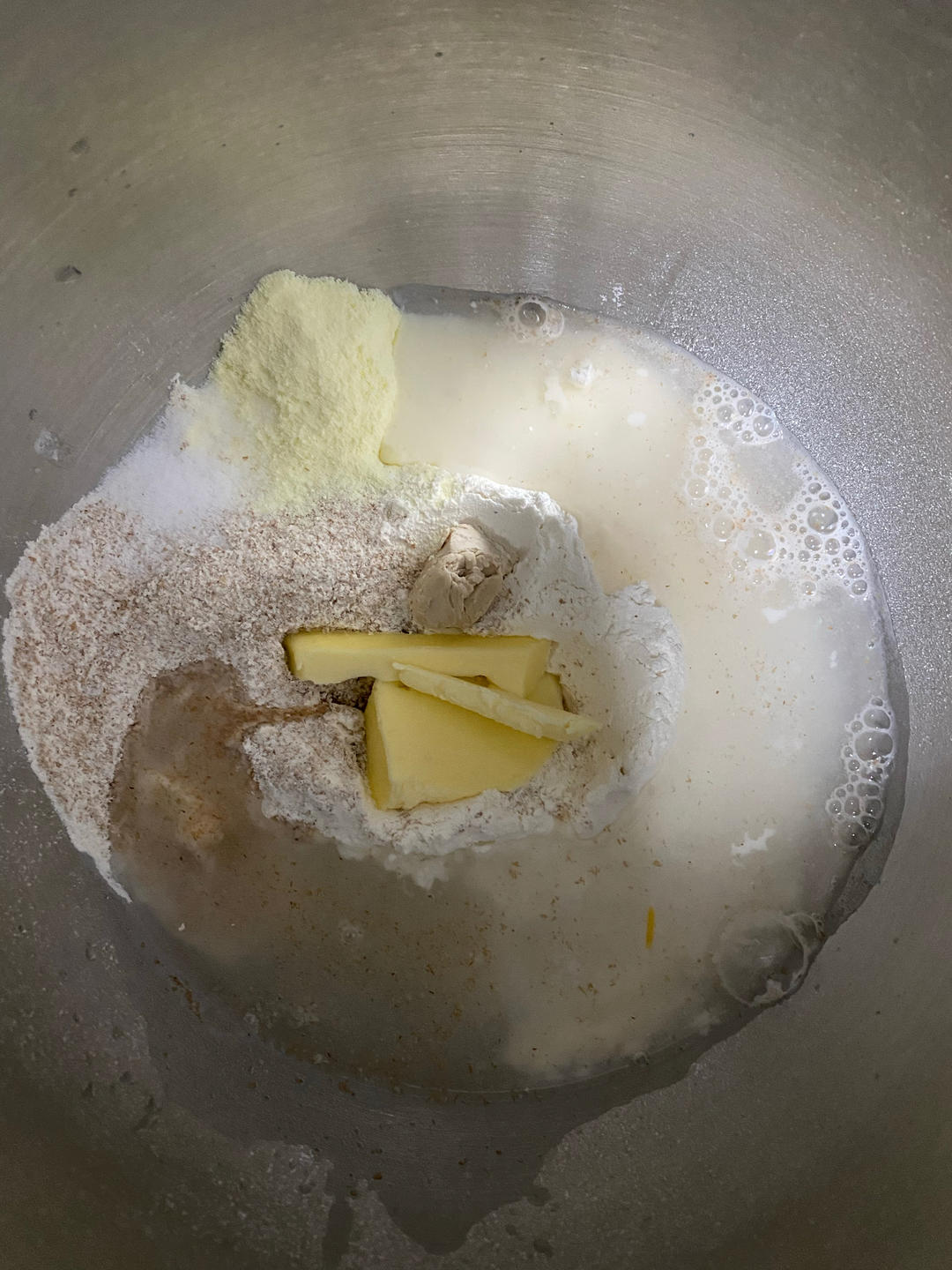 纯奶手撕吐司的做法 步骤1