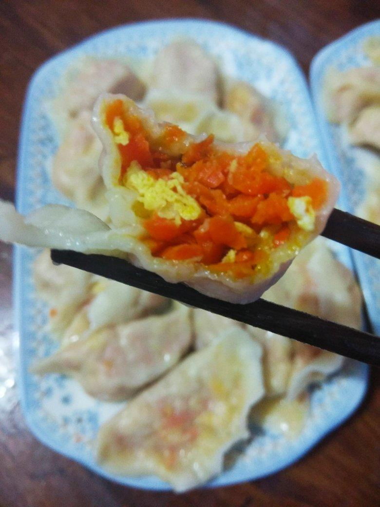 私房胡萝卜素馅饺子