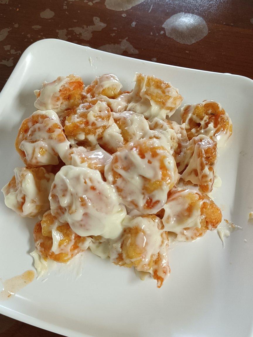 柏悦平替版芥末虾球