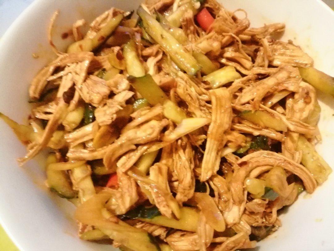 低脂凉拌鸡丝