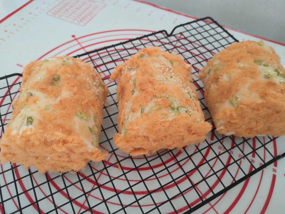 回忆的味道---肉松面包卷