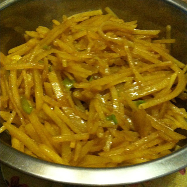 醋溜土豆丝