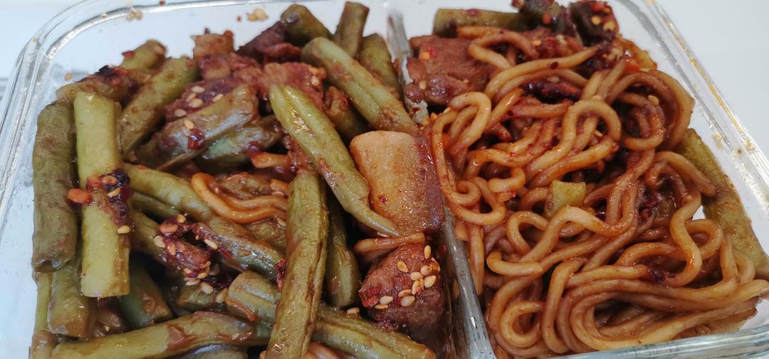豆角焖面