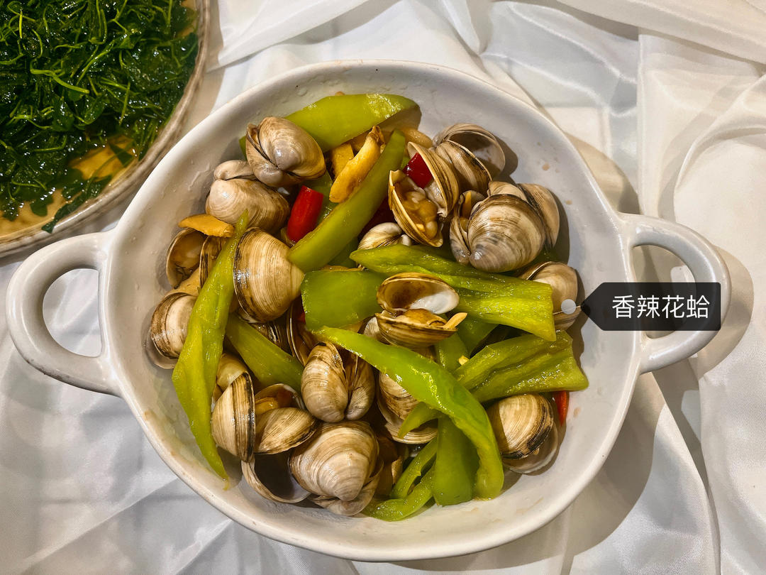 5分钟快手菜❗️秒杀路边摊爆炒花甲～好吃到爆