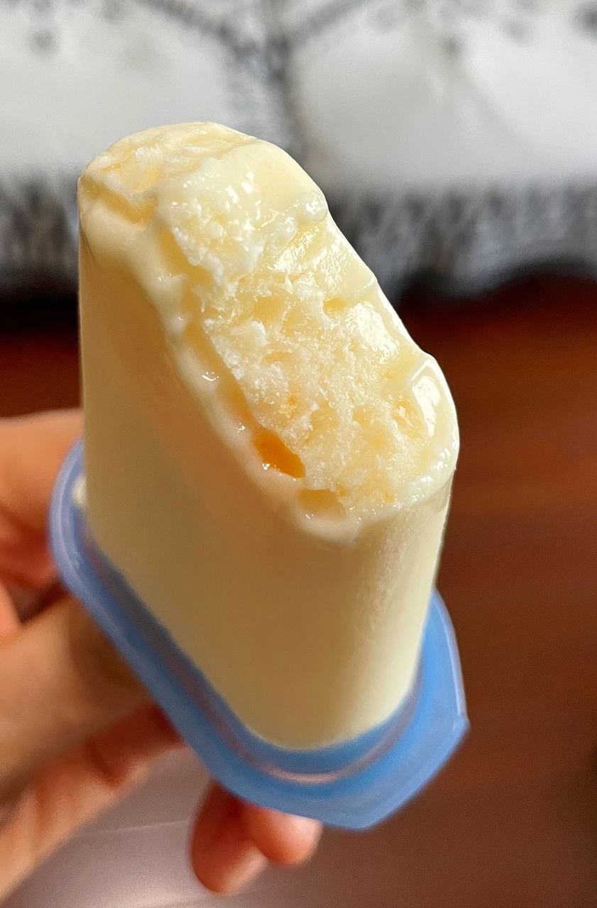 酸奶芒果冰棒（极简版）食材成本仅需1.19元