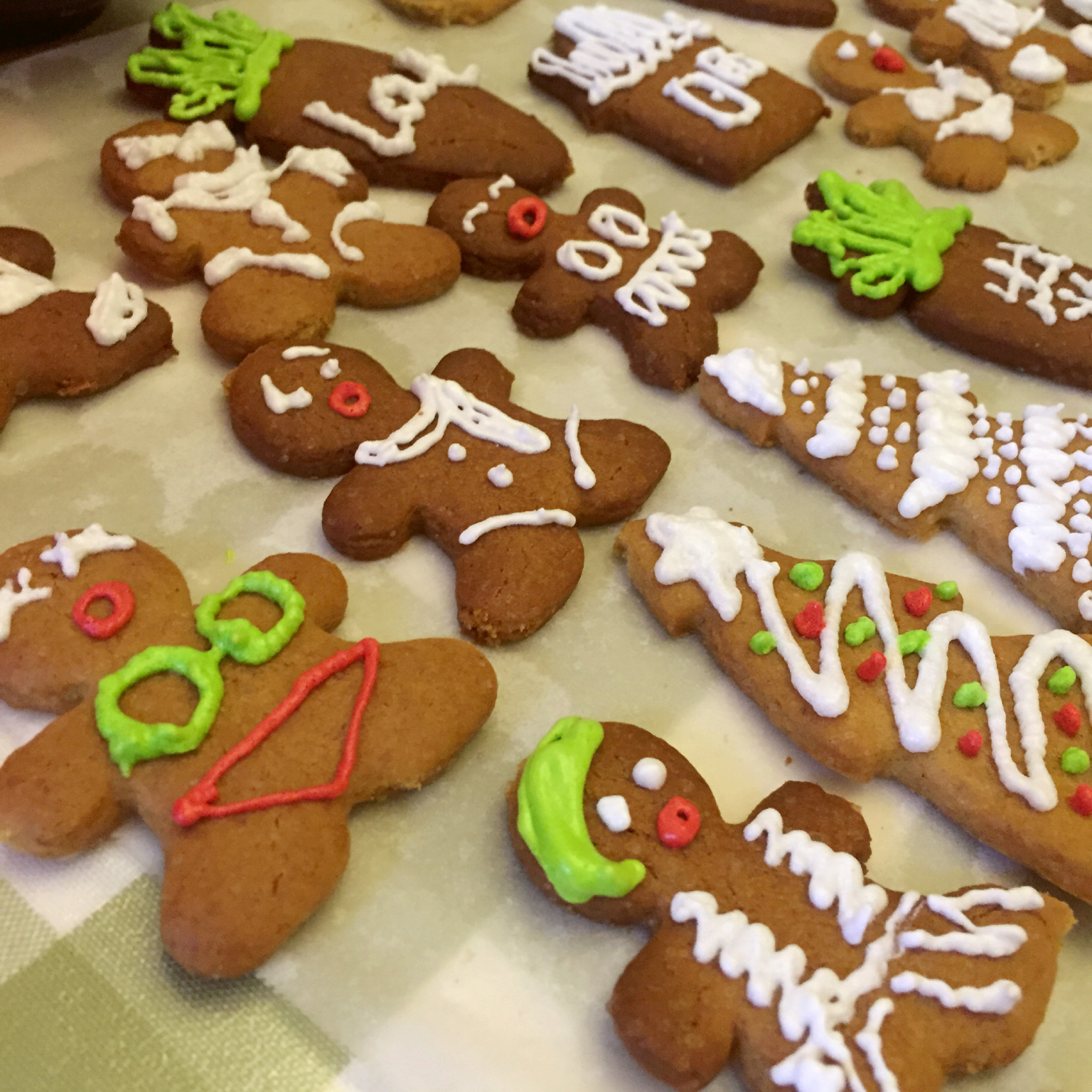 爱粜粜做的【圣诞】法式姜饼人饼干~姜糖饼干