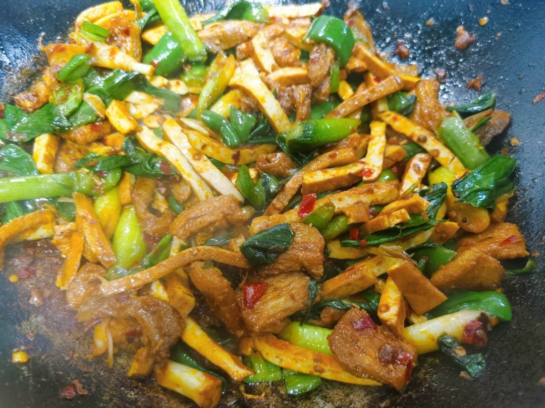 香干回锅肉