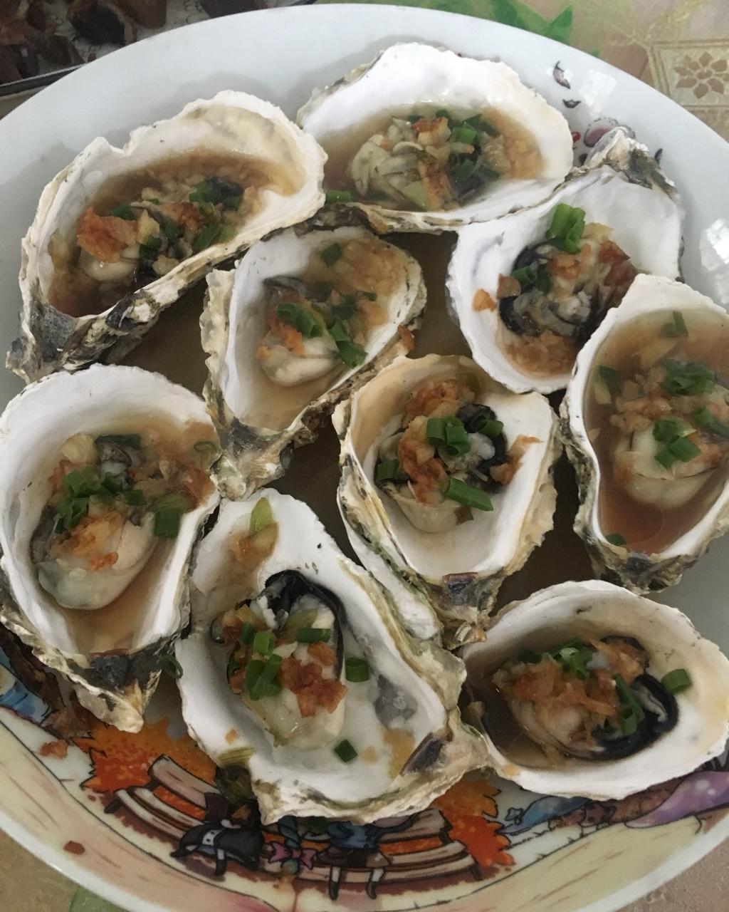 蒜蓉蒸生蚝
