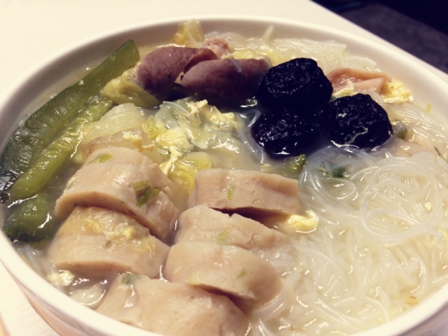 白菜粉丝汤