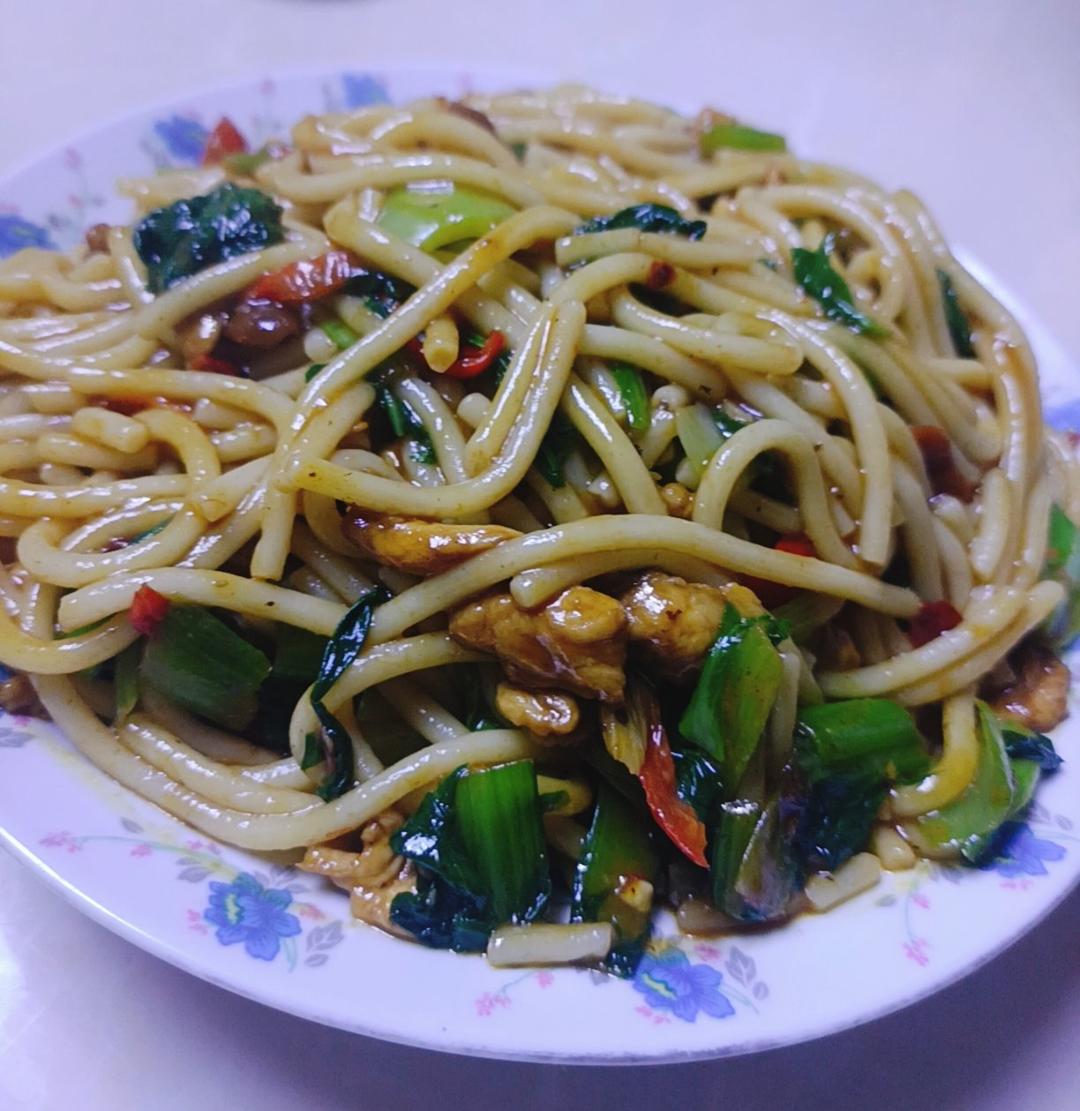 鸡丝炒米粉