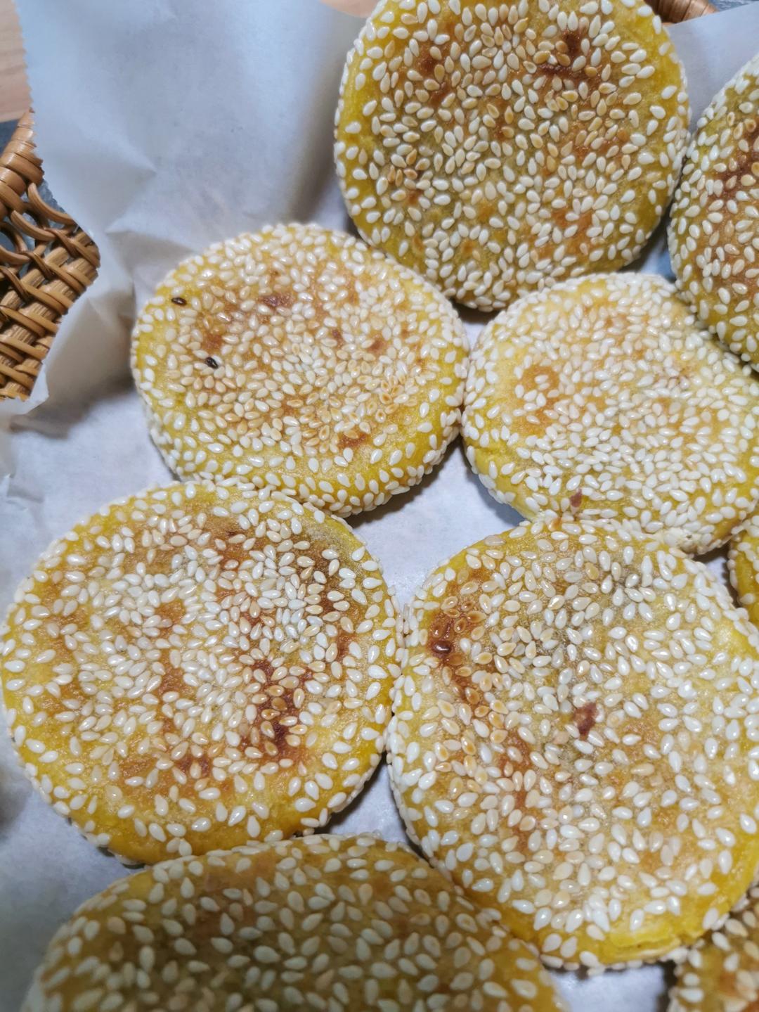 平底锅就能做!香甜软糯的南瓜饼