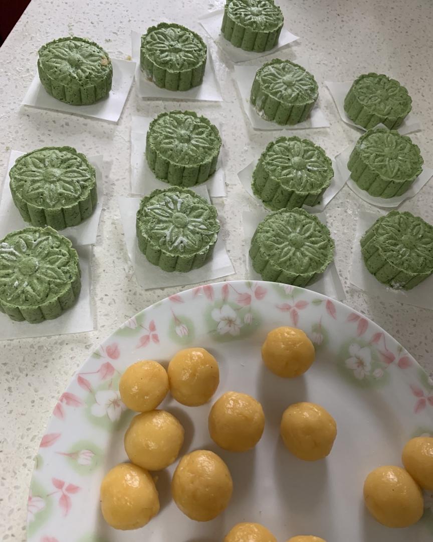 自制奶黄馅