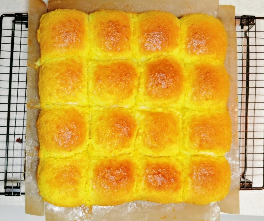 椰蓉餐包（一次发酵，玉米油版，或黄油）