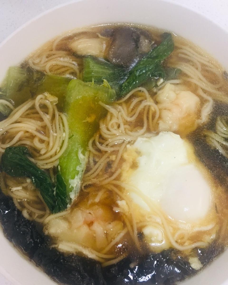 青菜香菇面