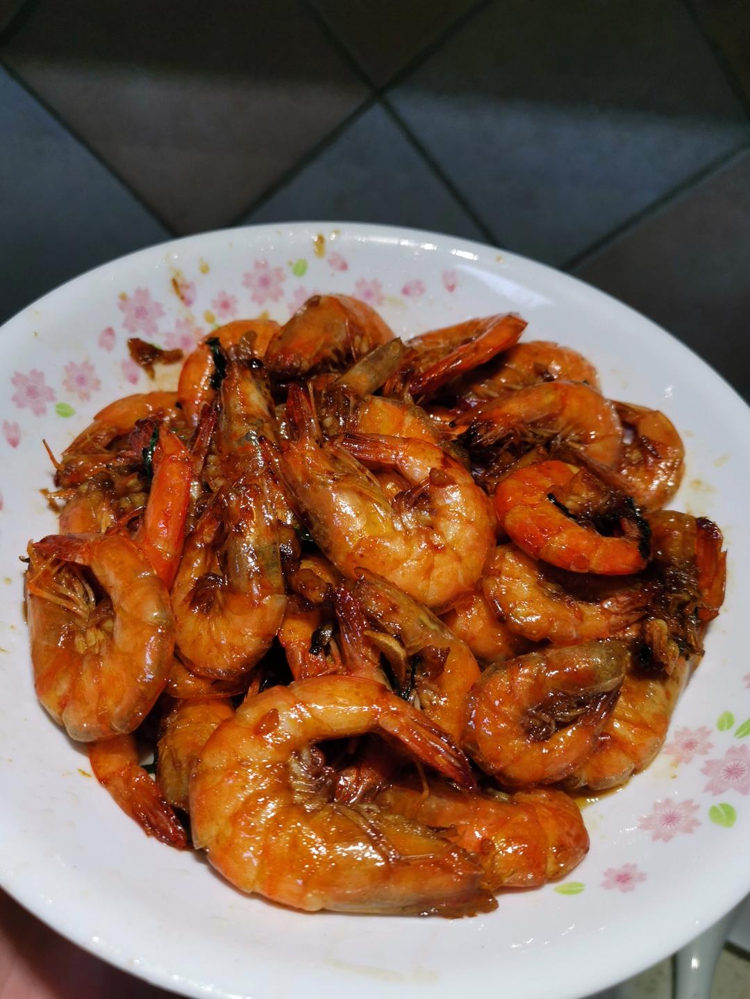 老上海味道— 油爆虾（大头虾版）