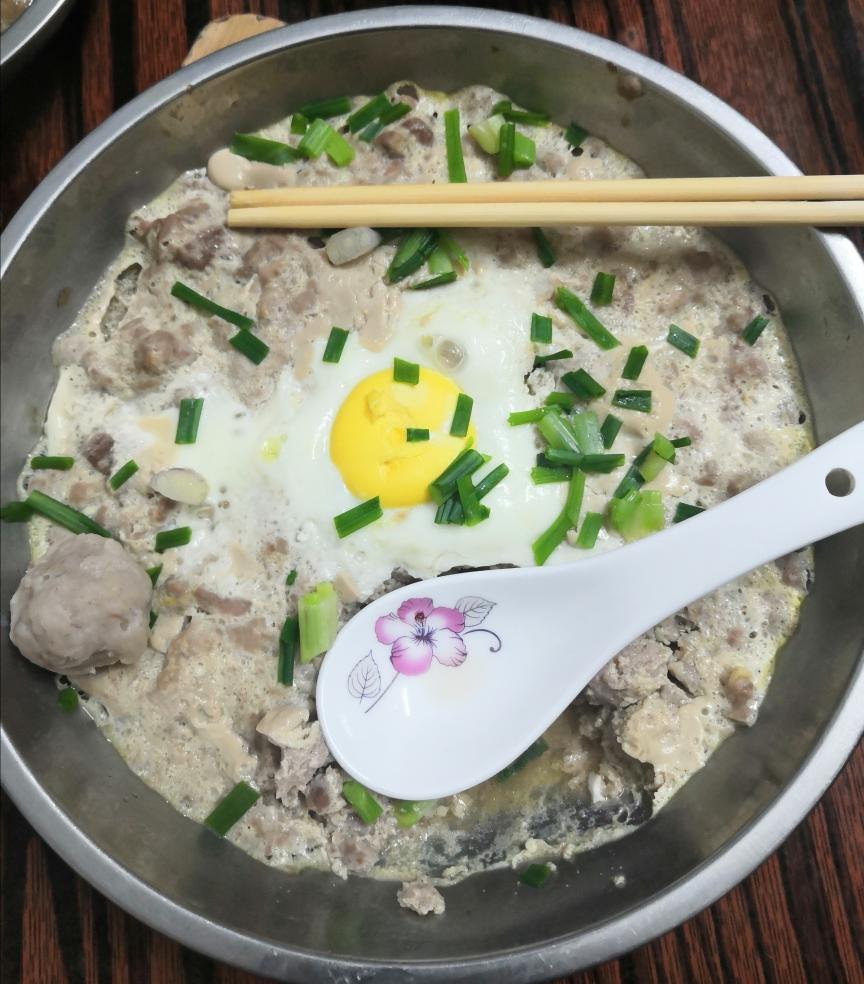 简单又好吃的肉饼蒸蛋