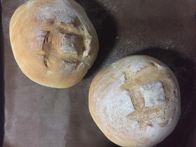 低糖法式大面包的做法