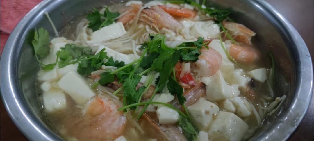 快手～鲜虾豆腐