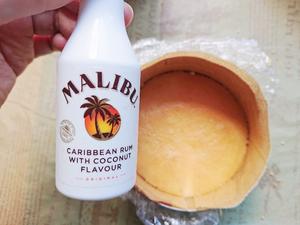 夏·海岛海岛～椰子慕斯芒果海绵蛋糕的做法 步骤16