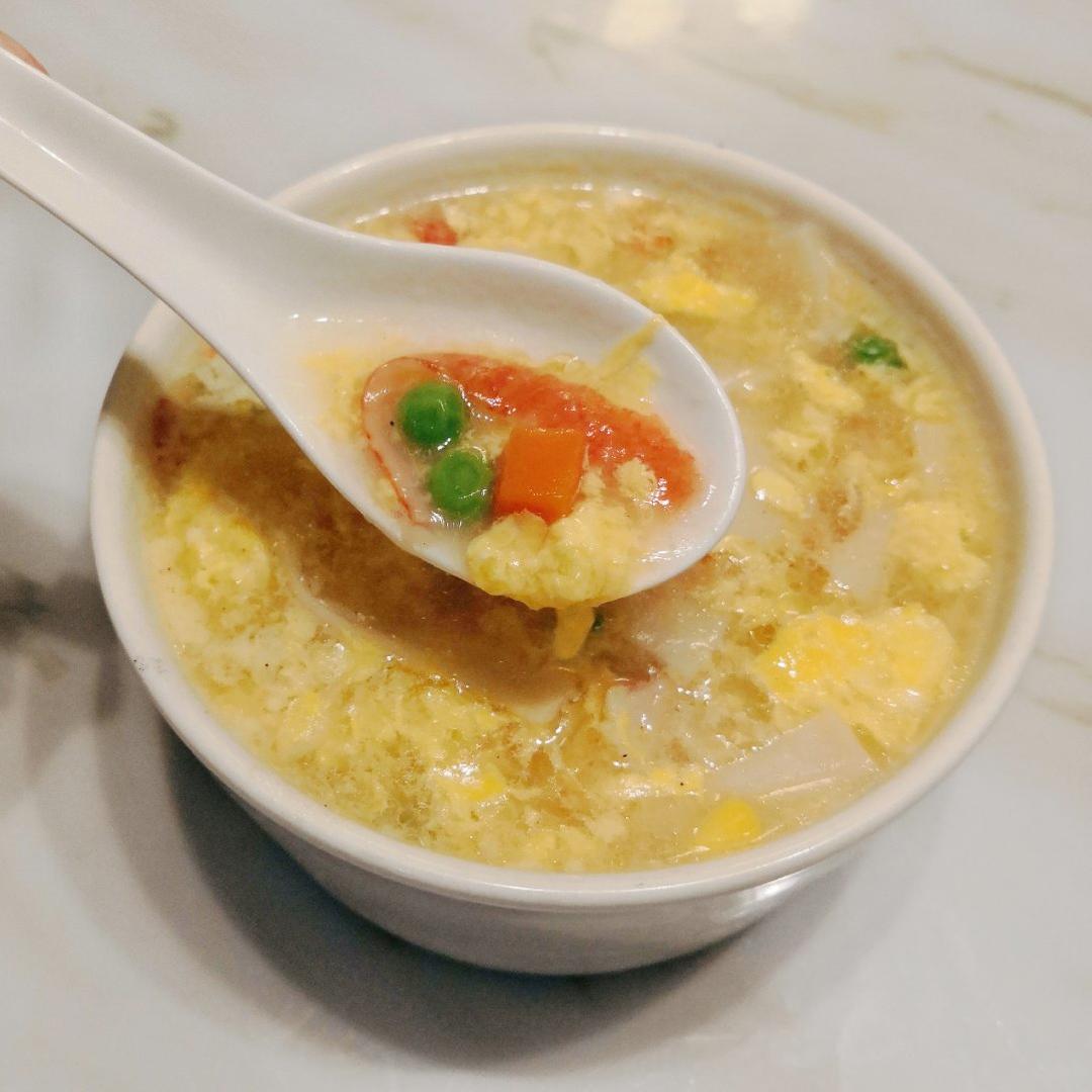 蟹棒芙蓉汤