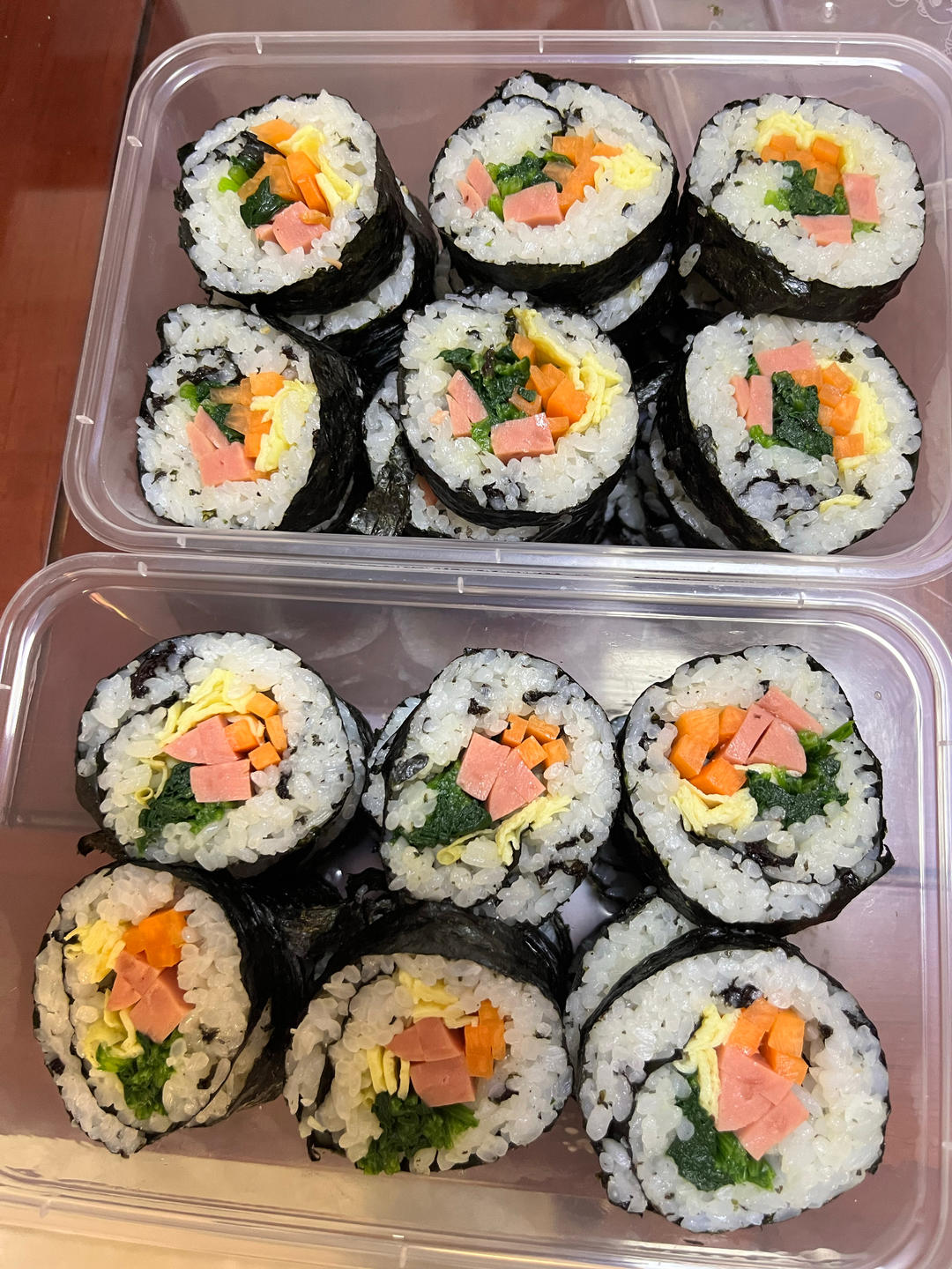 高颜值的紫菜包饭