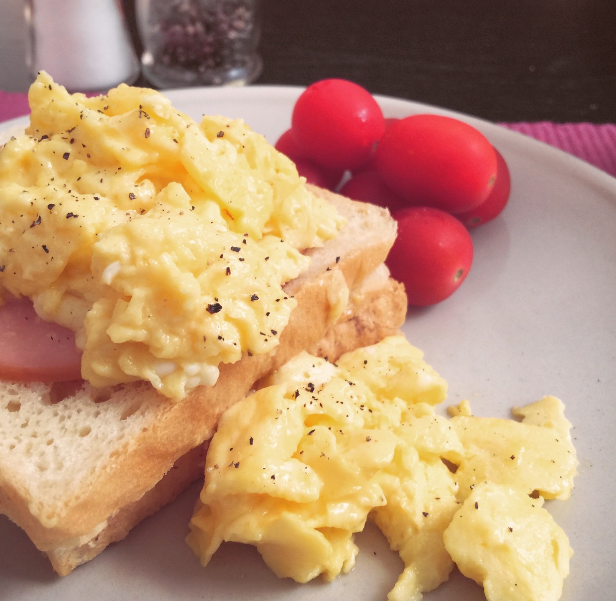 美式炒蛋 scrambled eggs