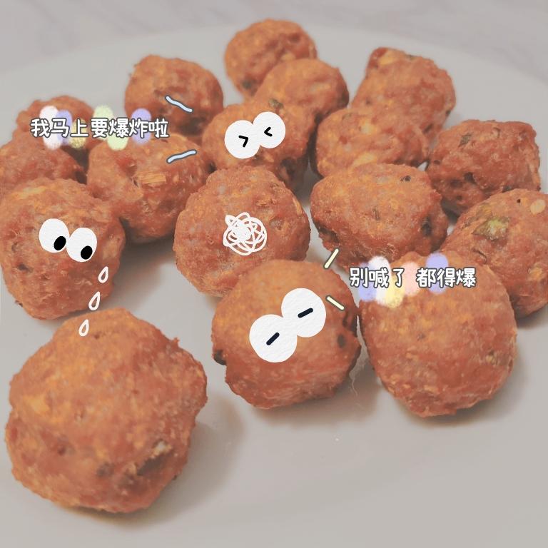 炸肉丸子的做法