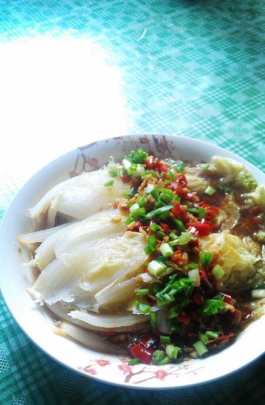蒜蓉粉丝娃娃菜
