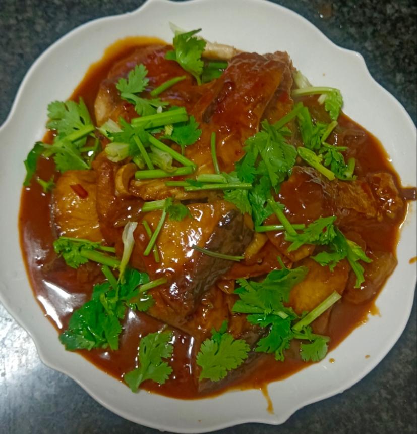 红烧草鱼块