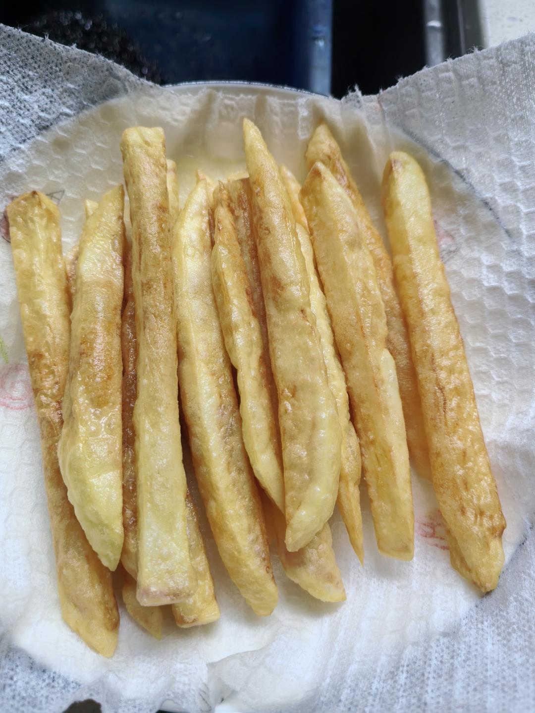 自制炸薯条