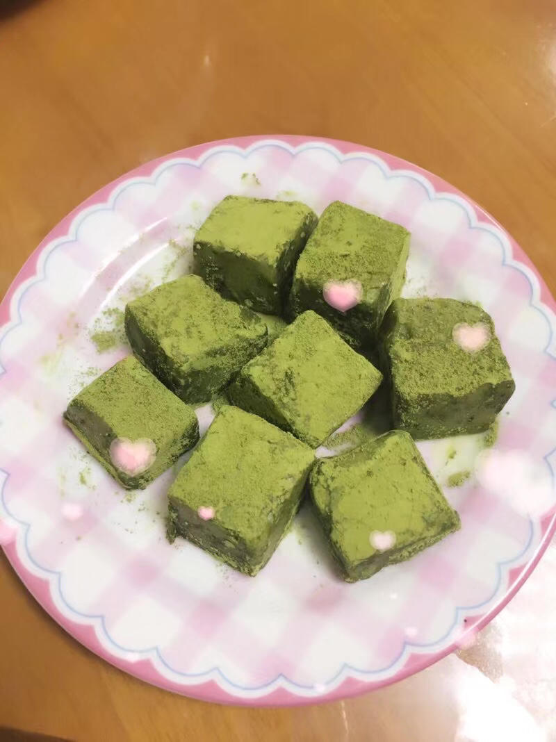 【香兰教程】如此丝滑的抹茶生巧，做法居然仅需三步