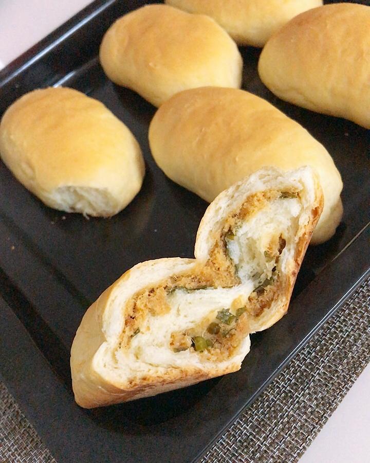 超好吃的肉松面包