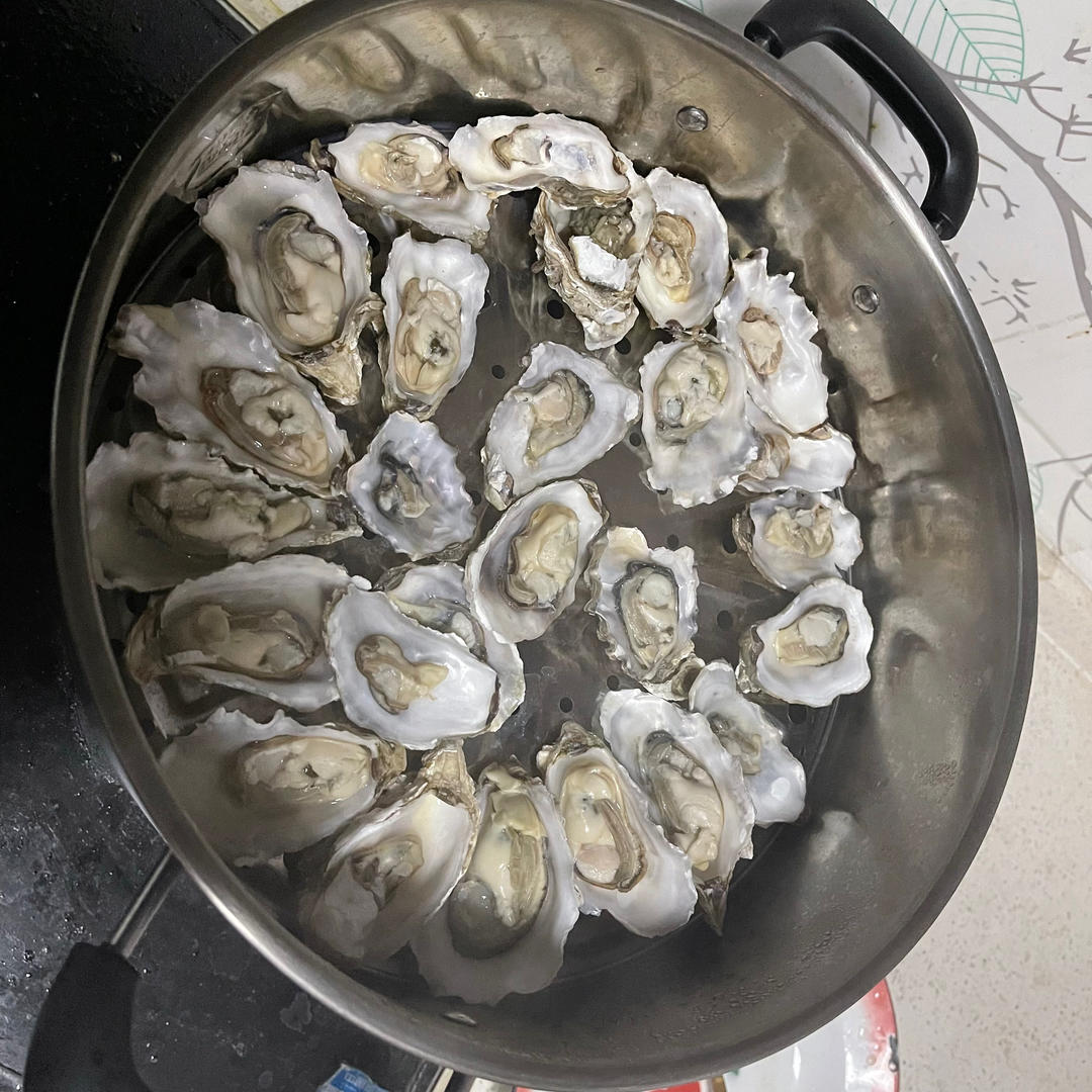 清蒸生蚝