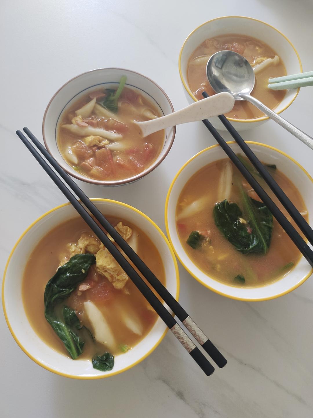 连着3天儿子都点名要吃的晚餐，剪刀面