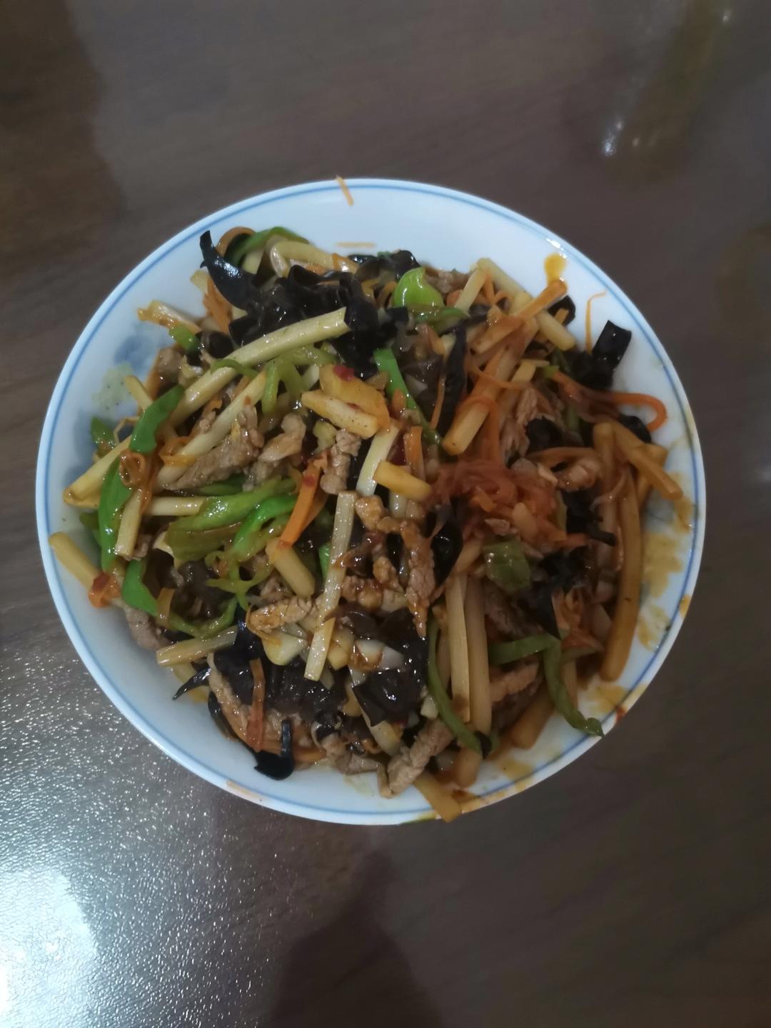 超级下饭鱼香肉丝（不辣版）