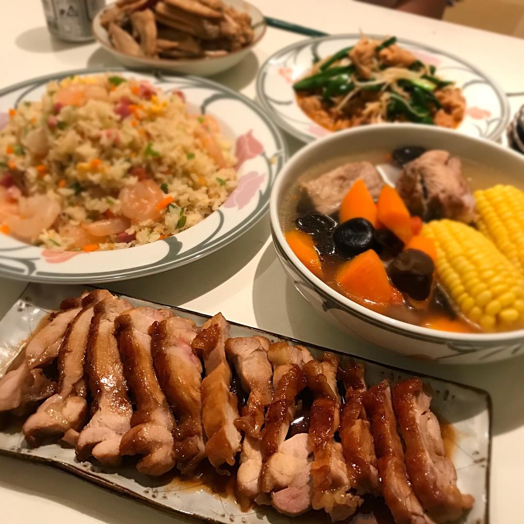 唯云唯美做的晚餐2017年9月8日