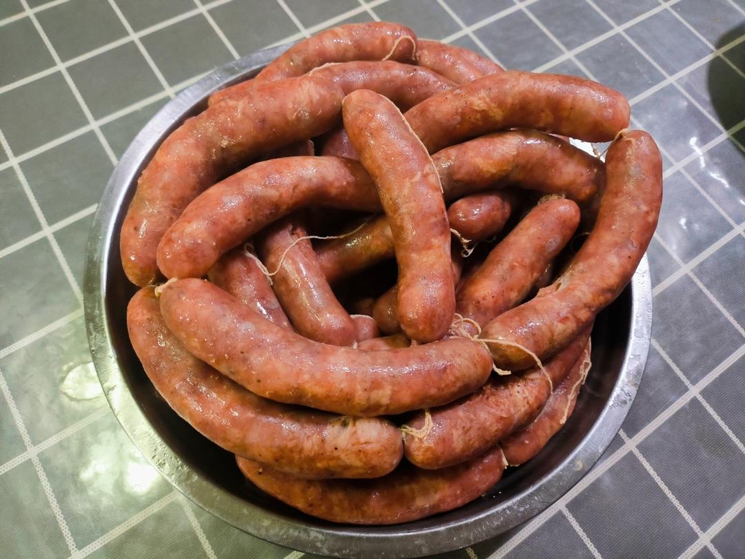 Q弹多汁的自制台式脆皮肠——绝对秒杀市售