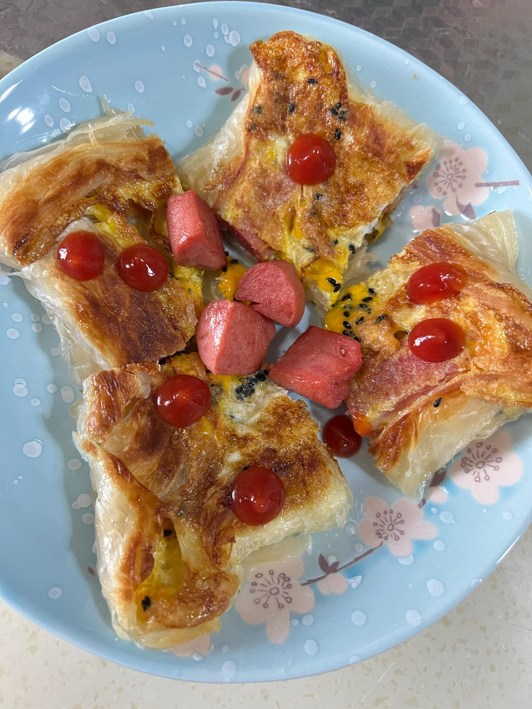 手抓饼创意吃法