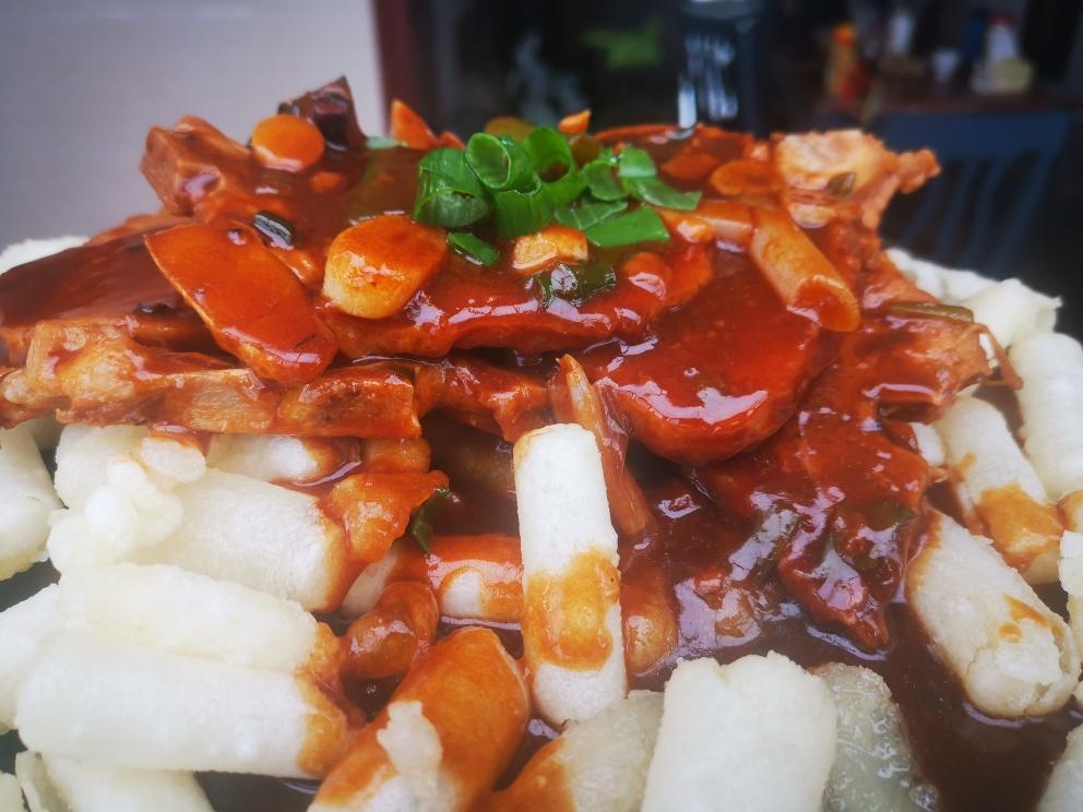 家常美味之酱油红烧大排年糕