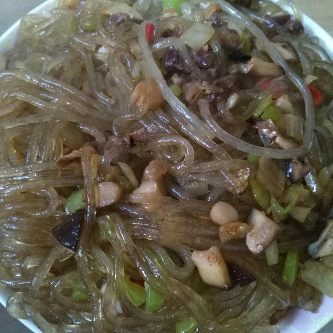 肉末炒粉丝