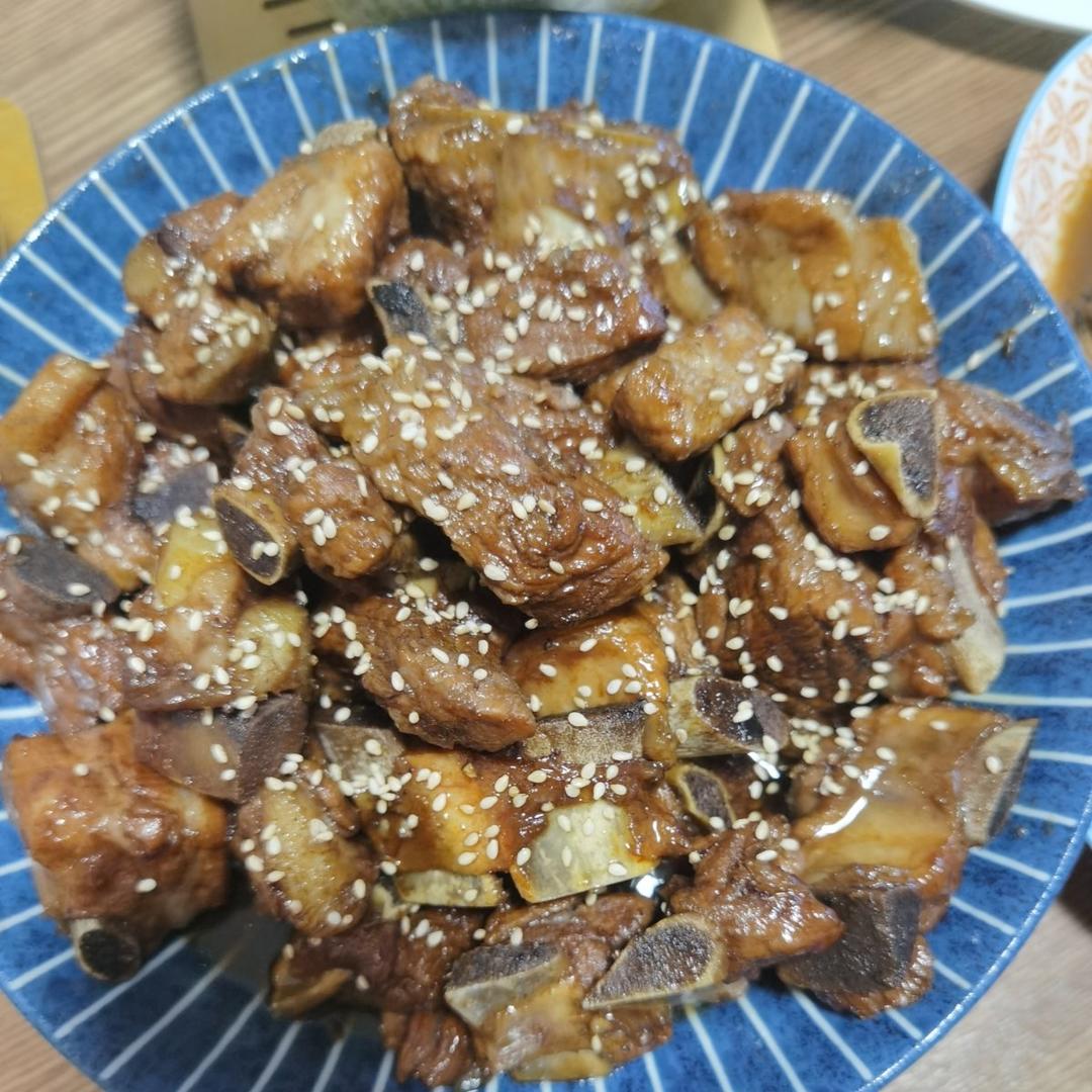 糖醋排骨/糖醋小排（不放油）（12345口诀做出正宗上海本帮）