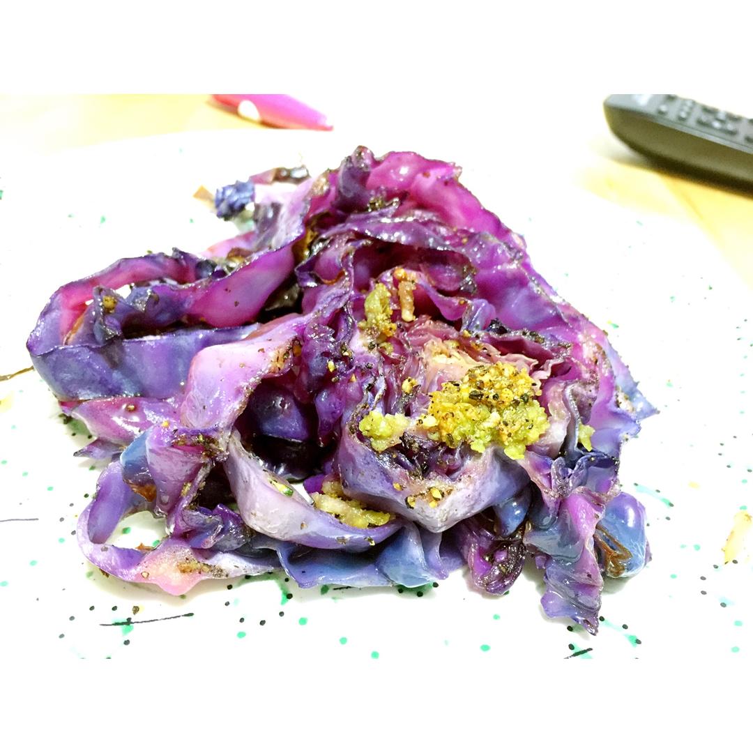 【健康三餐】香烤紫甘蓝