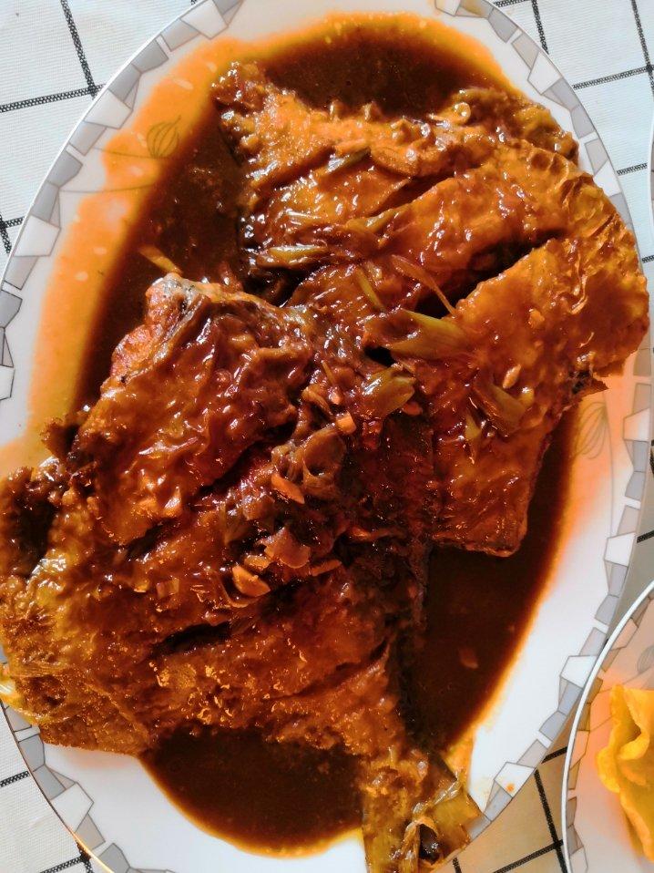 家常红烧鲳鱼